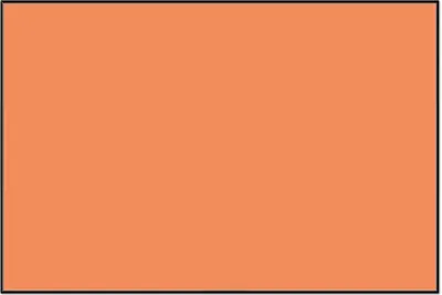 Produktbild von Wallario Wandbild Pastellorange, Größe: 61 x 91,50 cm, Poster mit schwarzem Aluminiumrahmen