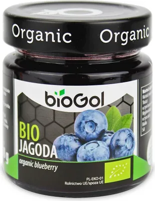 Zdjęcie produktu dla MUS JAGODA200 g - BIOGOL