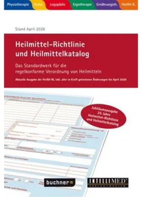 Produktbild von Heilmittel-Richtlinie und Heilmittelkatalog