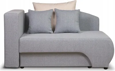 Produktbild von Schlafsofa - mit Bettkasten - Hellgrau - 2 Sitzer Sofa - Couch mit Schlaffunktion - Stilvoll Bettsofa - Wohnzimmer Polstersofa - MOON
