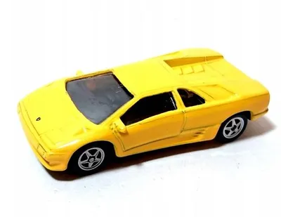 Produktbild von Welly Lamborghini Diablo Gelbes Modellauto im Maßstab 1:64