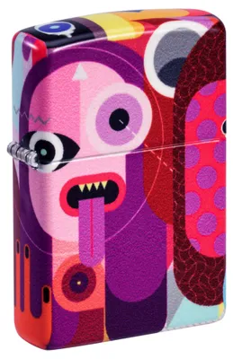 Produktbild von Zippo Color 540° Feuerzeug Abstract People 60006873 Benzin Sturmfeuerzeug aus Metall