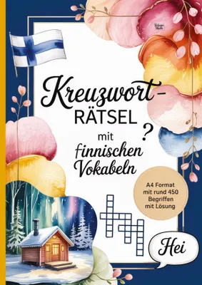 Produktbild von Kreuzworträtsel mit finnischen Vokabeln