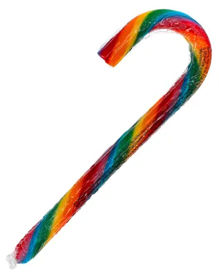 Produktbild von Candy Canes Zuckerstange 16cm Rainbow