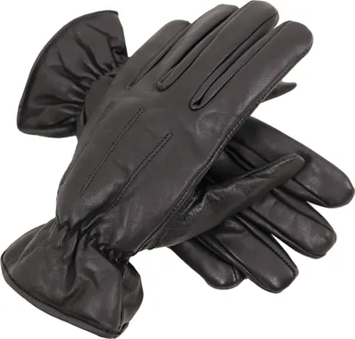 Produktbild von Damen Echtleder Lederhandschuhe Lammnappa schwarz
