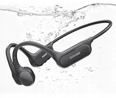 Zdjęcie produktu dla Słuchawki bezprzewodowe z przewodnictwem kostnym DOOGEE BoneBeat Swim Lite