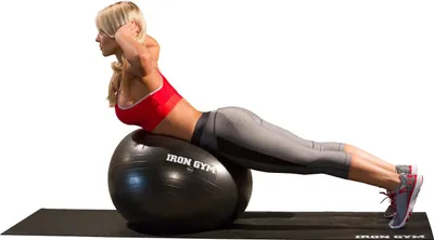 Produktbild von Gymnastikball 75cm mit Pumpe - Core & Balance Training