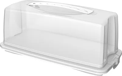 Zdjęcie produktu dla Rotho 1722501100, Prostokątny, Przezroczysty, Biały, Polipropylen (PP), 165 mm, 360 mm, 165 mm