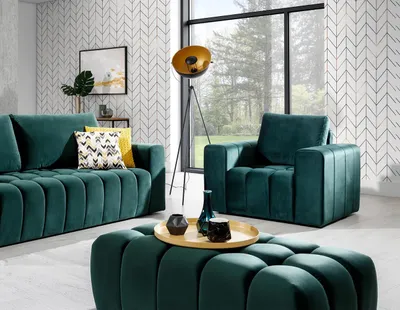 Obrázek produktu pro Designový taburet ILANIS - zelený