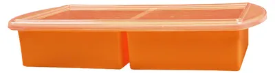 Produktbild von Gefrierschale aus Silikon für Suppen mit flexiblem Deckel, BPA-frei, auslaufsicher, vielseitige Gefrierformen für Suppen, Soßen und Beilagen