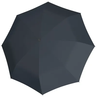 Produktbild von Knirps Taschenregenschirm Regenschirm RE³ Duomatic Dark Grey blaugrau