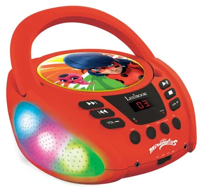 Produktbild von Lexibook, Miraculous, Bluetooth-CD-Player, RCD109MILXB