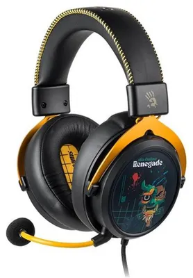 Productafbeelding van Hoofdtelefoon met microfoon A4Tech Bloody Mr595 Renegade Midnight