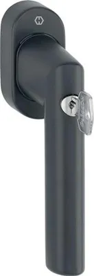 Produktbild von Fenstergriff Ams.E0400S/US9056 100NM VA 32-42mm F9714M schwarz ma abschl.