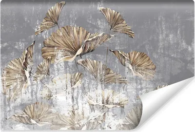 Produktbild von Muralo Selbstklebende Fototapete Für Esszimmer ABSTRAKTION Blumen Beton Vintage Br. 104cm x Hö. 70.5cm