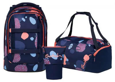 Produktbild von Satch, Schulrucksack-Set PACK Coral Reef 3-teilig, ab 5. Klasse