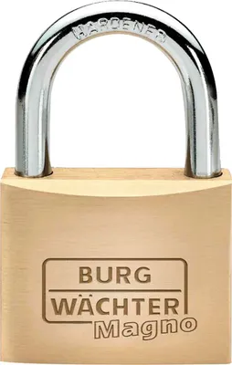 Produktbild von BURG-WÄCHTER Vorhangschloss Magno 400 E, 20 mm, verschiedensperrend SB