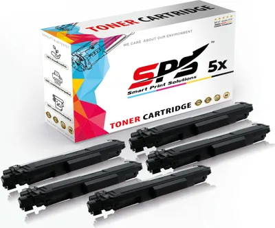 Produktbild von 5x Multipack Set Kompatibel für Brother DCP-L 3510 CDW (TN-247C, TN-247M, TN-247Y, TN-247BK) Toner