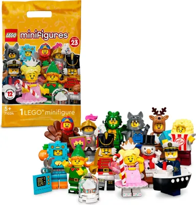 Produktbild von LEGO Minifiguren 71034 Serie 23 (2022) Überraschungstüte mit Sammlerbroschüre