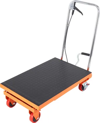 Immagine prodotto di SucceBuy Tavola elevatrice idraulica a forbice con portata di 230 kg, regolabile in altezza da 220 a 720 mm, dimensioni della piattaforma 700 x 450 mm, ideale per officine, magazzini e supermercati