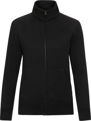 Produktbild von Fruit of the Loom - "Premium" Sweatjacke für Damen RW9556 (M) (Schwarz)