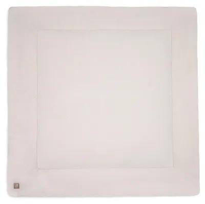 Produktbild von Jollein Krabbeldecke für Baby – Cloudy Rib – Oatmeal – Laufgittereinlage – 100x1