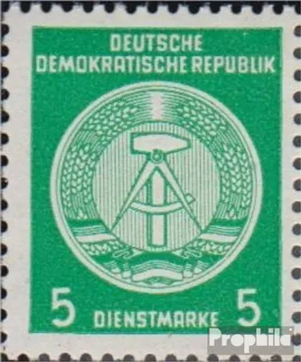 Produktbild von Briefmarken DDR 1954 Mi DA18II X II postfrisch Zirkelbogen nach rechts