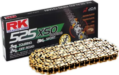 Image de Chaîne RK 525 Xso 112 N or/or ouvert