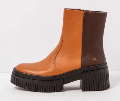Produktbild von Art Stiefeletten mit Absatz Damen 1374 NAPPA CUERO-BROWN/YORK Farbe Braun