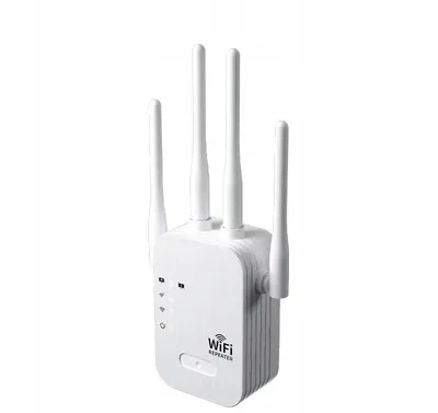 Produktbild von Repeater WIFI SIGNALVERSTÄRKER 300mb/s bis zu 4 Antennen ROUTER ACCES POINT