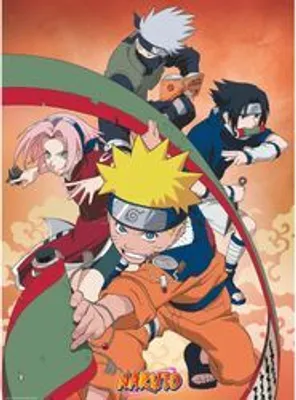 Obrázok produktu pre Plagát Naruto Team 7 38x52cm