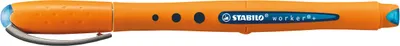 Produktbild von Tintenroller - STABILO worker+ - medium - Einzelstift - blau