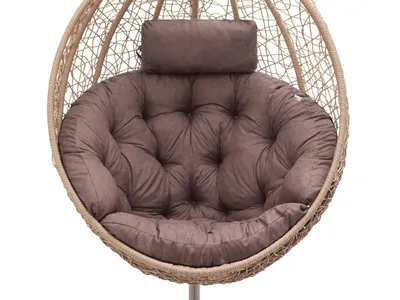 Obrázok produktu pre Vankúš pre záhradný kokón "Luna" od Pillowprim - odolný voči UV žiareniu a prateľný, hnedý