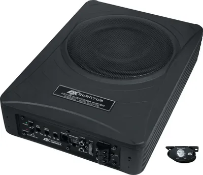 Immagine prodotto di Subwoofer attivo ESX da 20 cm QUANTUM Subwoofer attivo da posizionare sotto il sedile Q-202A, Q202A
