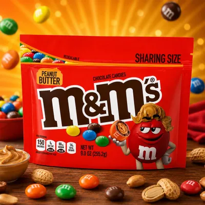 Produktbild von M&M’s Peanut Butter 255g