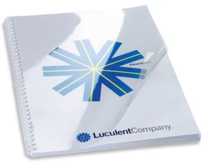 Produktbild von GBC HiClear Abdeckfolie A4 PVC 150 Micron, klar (50), A4, PVC, Transparent, 0,15 mm, 210 mm, 10 mm