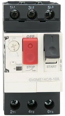 Obrázek produktu pro Odpojovač motoru, jistič motoru GV2 (GV2-ME14C 610 A)