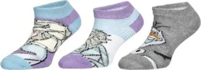 Immagine prodotto di Frozen 3-pack calzini sneaker ragazze calzini con Elsa & Anna 31/34 colore 2