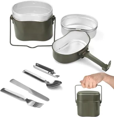 Produktbild von Aluminiumkochgeschirr für Camping