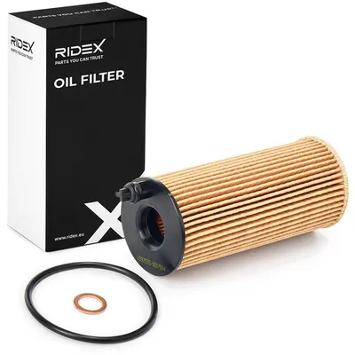 Produktbild von Ölfilter RIDEX 7O0046 Filtereinsatz für BMW 3 Touring (E91) 3 Limousine (E90) 5 Touring (F11) 1 Schrägheck (F20) 3 Touring (F31)