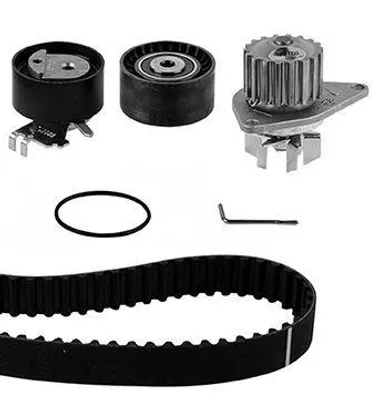 Produktbild von GRAF KP941-1 Zahnriemensatz + Wasserpumpe passend für PEUGEOT 206 Schrägheck (2A/C) 207 (WA, WC) 307 (3A/C) für CITROËN C3 I Schrägheck (FC, FN)