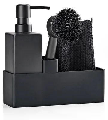 Obrázok produktu pre Zone Denmark 381095, Súprava na umývanie riadu, Flakón s pumpičkou, Čierna, Čierna, Keramický, 60 mm