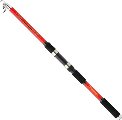 Produktbild von Daiwa Sweepfire Tele Spinnrute Rot,Schwarz 2.10 m / 8-30 g Rot,Schwarz 2.10 m