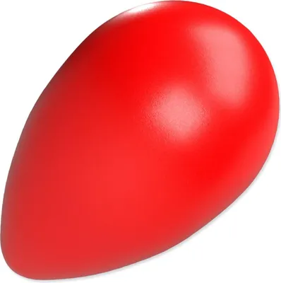 Immagine prodotto di Giocattolo DOG FANTASY Eggy palla a forma di uovo rosso 16 x 26 cm