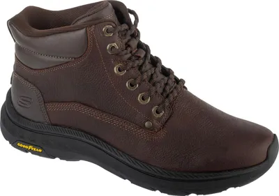 Image de Skechers Slip-Ins : Pollard - Waylon 205333-RDBR, Baskets, Hommes, Marron