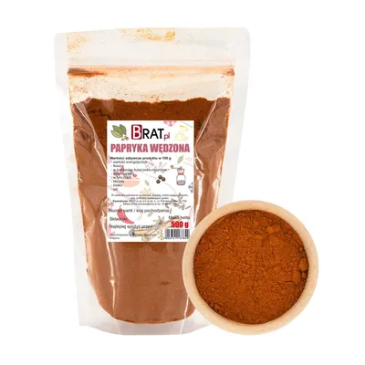Obrázok produktu pre Údená sladká paprika 500g Brat.pl