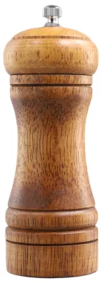 Holz-Pfeffermühle mit verstellbarem Mahlwerk, manuell, 1 Stück