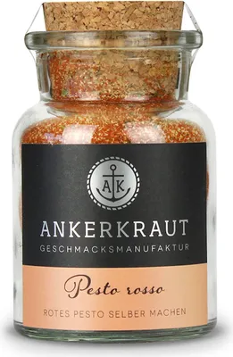 Image de Ankerkraut Pesto Rosso, Bocal en liège de 100g