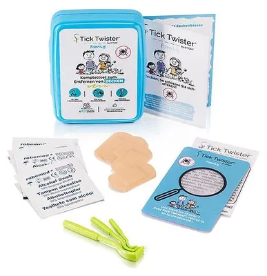 Produktbild von Tick Twister Komplettset zum Entfernen von Zecken "Family"