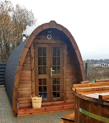 Zdjęcie produktu dla Sauna Sauna ogrodowa Sauny fińskie drewno Sauna zewnętrzna Piec Sauna domek